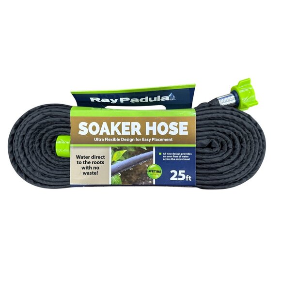Ray Padula 25 ft. Flat Flexible Porous Soaker Hose - Picture 2 of 8